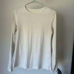 Women’s cold gear Cuddl Duds white